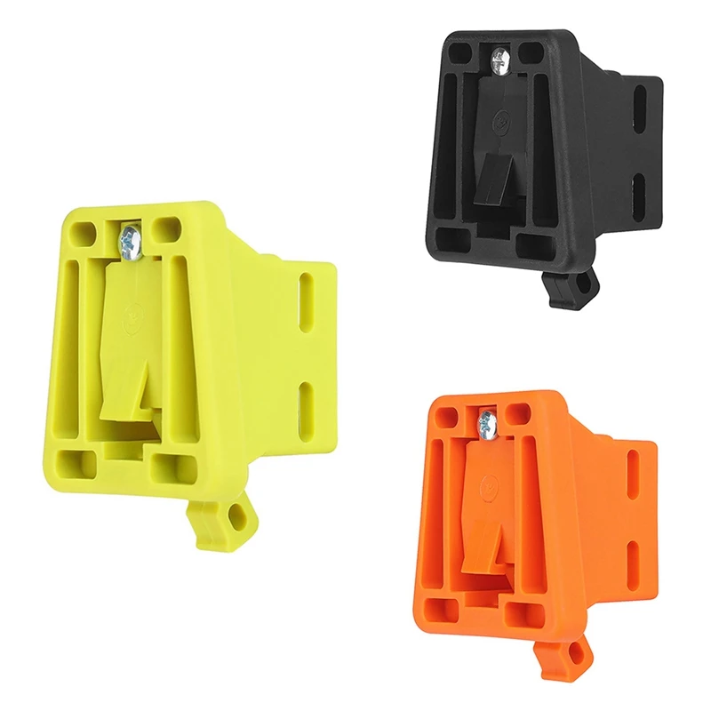 

Rhinowalk 1 PCS Bicycle Front Rack Bag Adapter Resistant Two Fixed 3 Holes Folding PA66+Glass Fiber Orange
