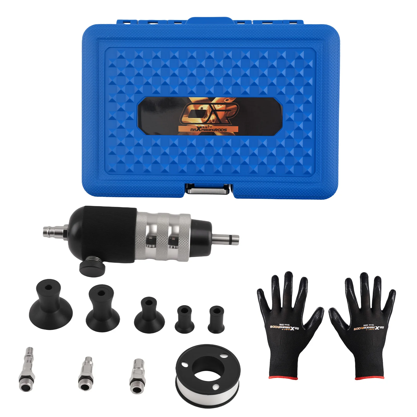 

Комплект пневматических клапанов для обслуживания автомобилей, 3000 об/мин, 5 резиновых колпачков, 90 фунтов на кв. дюйм