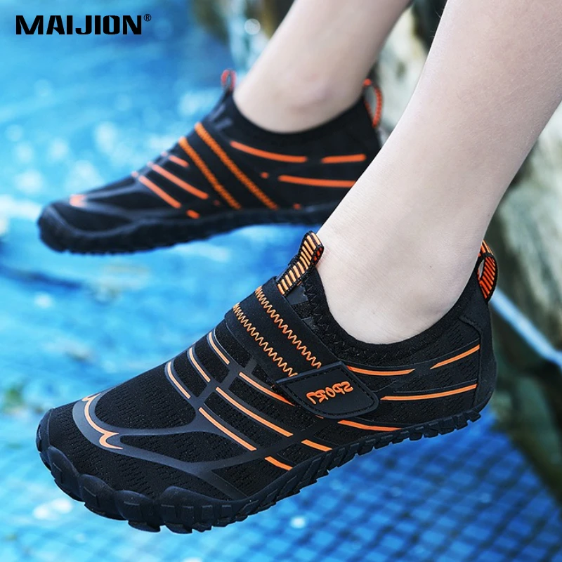 

Light Quick Dry Kids Water Shoes Breathable Children Beach Swimming Aqua Shoes Boys Girls Elastic Non-slip Wading Sneakers