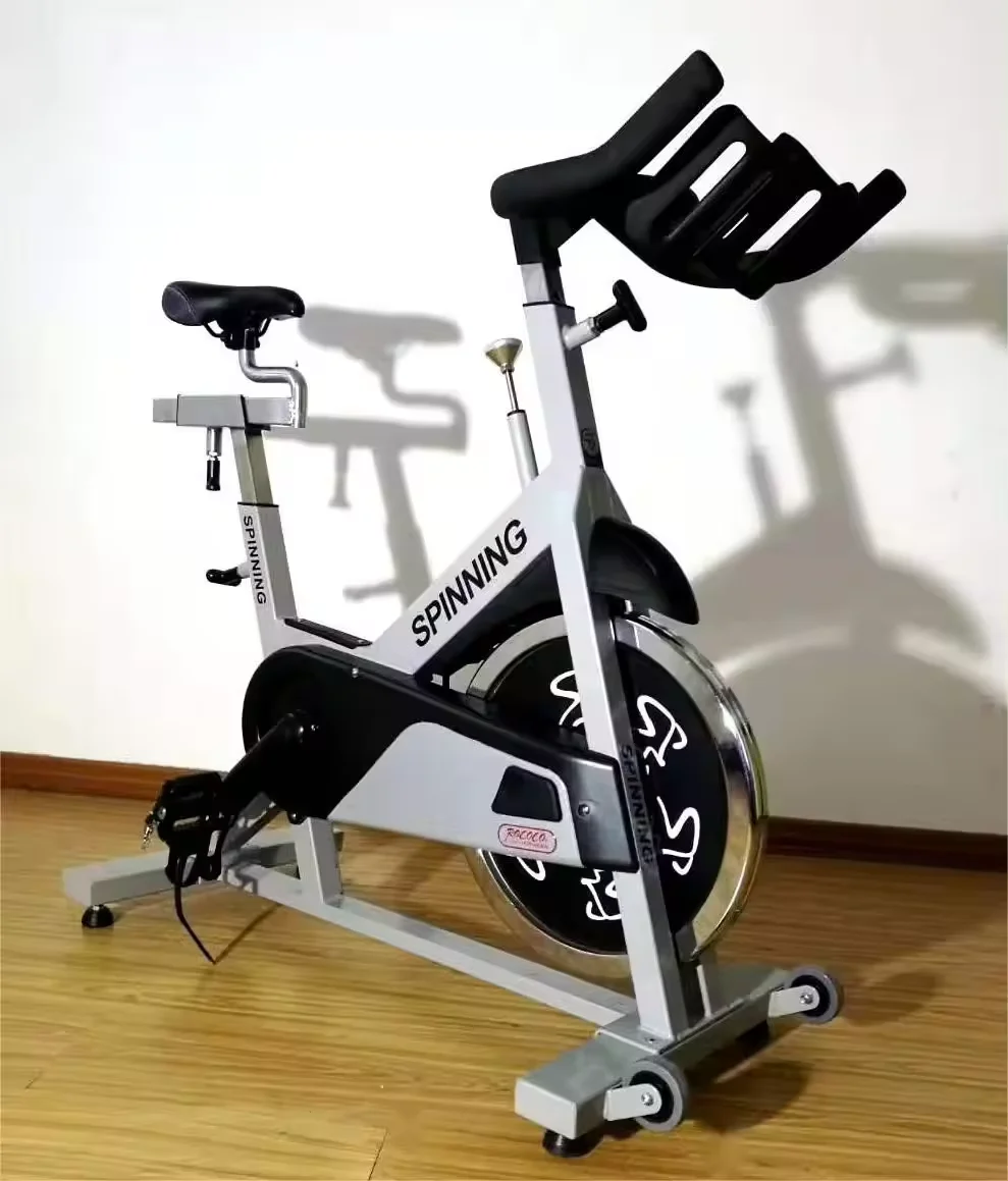 

Hot Sales Indoor Cycling Bikes Electric Spin Bike with Magnetic Control for Home Use 100kg Max Load Weight
