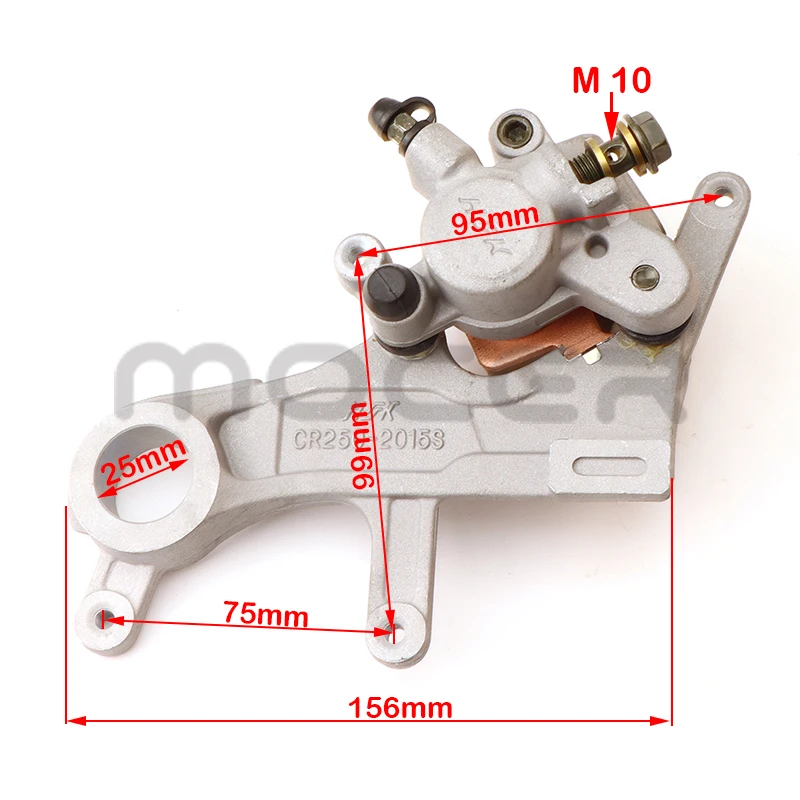 Motorcycle Rear Brake Caliper and Cylinder Pump For HONDA CR 125R 250R CRF250R CRF250X CRF450R CRF450RX CRF450X CRF450L CRF250RX