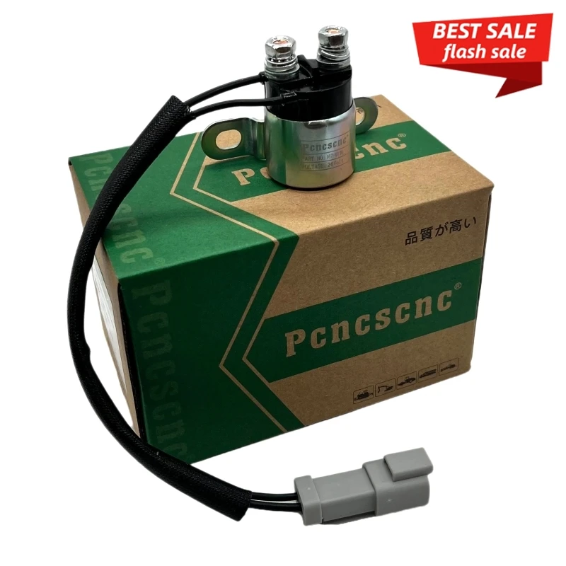 

Excavator Spare Parts 24V DC Contactor Relay 167-0138 Solenoid Valve Switch