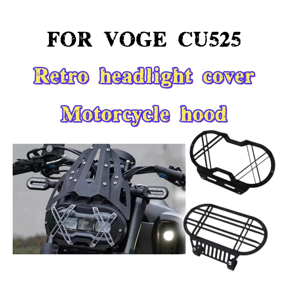 

Для VOGE CU525 CU-525 525CU оригинальный автомобильный чехол для фар ретро забор x сетка для фар защитная крышка декоративная крышка