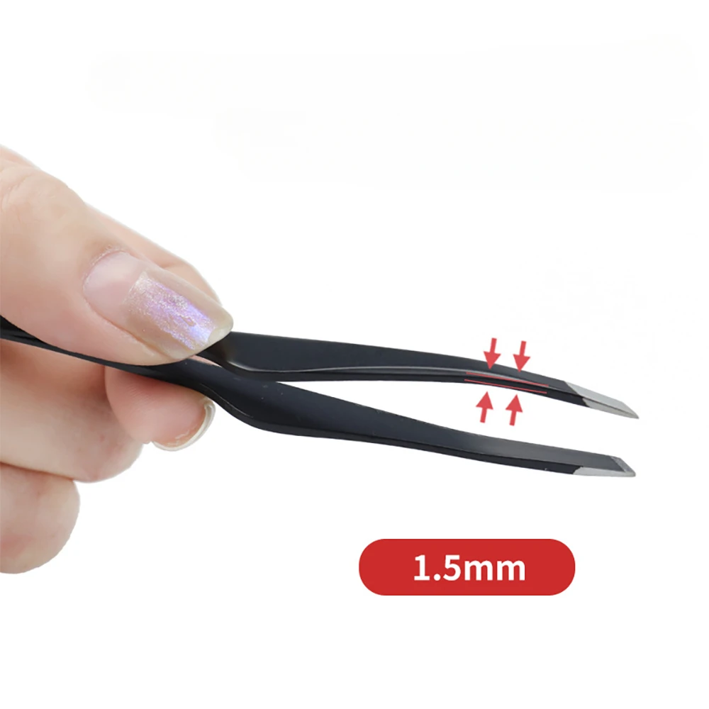 Multi-functional Anti-static Diagonal Pliers Stainless Steel Tweezers Precision Hair Removal Eyebrow DIY Hand Tools