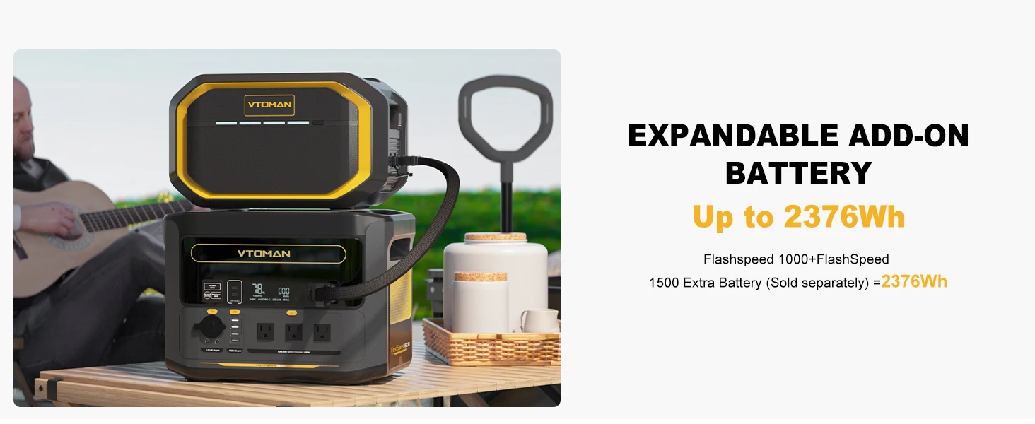 EXPANDABLE ADD-ON BATTERY,huge capacitance