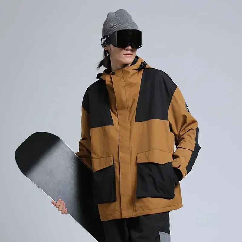 

Winter Ski Jackets Men 2025 Sport New Snowboard Wear Warm Windproof Waterproof Skiing Top Outdoor Thickened Female Snow Clothing