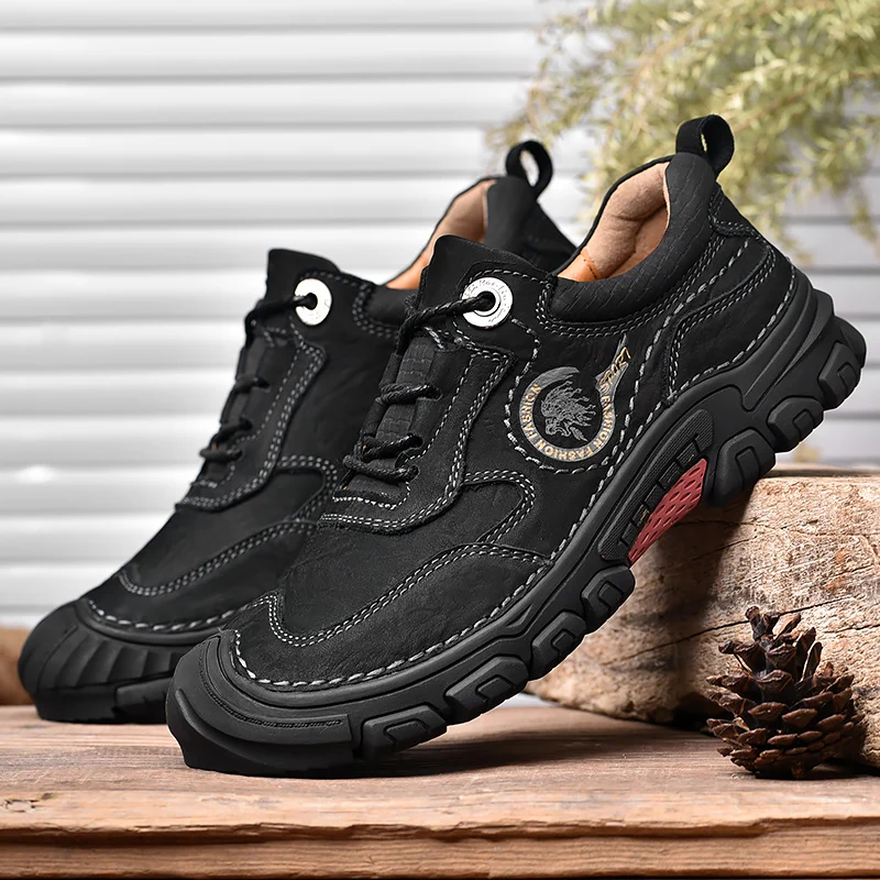 

Классические кожаные оксфорды на шнуровке, легкий дизайн, профессиональная рабочая обувь для мужчин