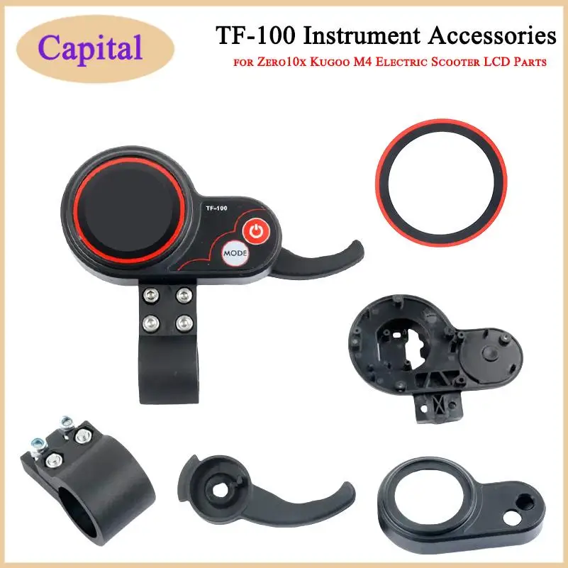 

Электрический скутер, инструмент TF-100, дисплей, скутер, скейтборд, приборная панель, детали, чехол для Zero10x Kugoo M4