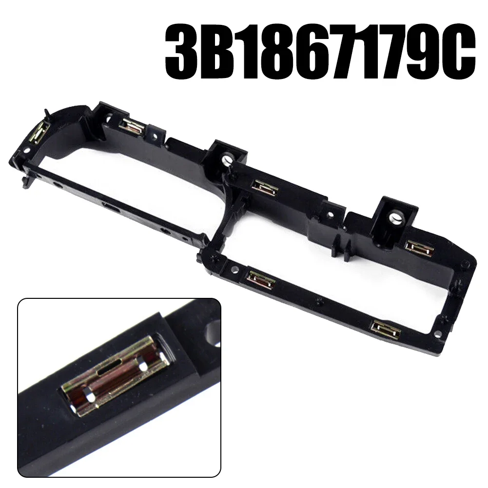 1PCS For Passat B5 Car Front Left Door Pull Grab Handle Bracket 1J1867179A High Strength Durable Replacement 11.61x3.34 X1.57in