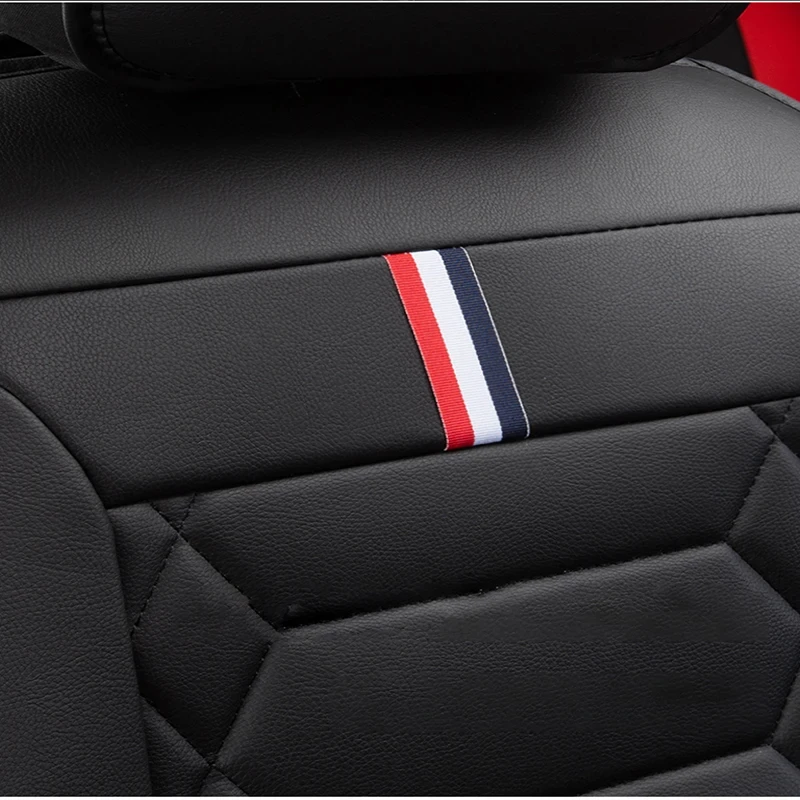 WZBWZX Universal leather Car Seat Cover for Kia All Models rio sportage cerato k2 k3 k4 k5 carnival Car-Styling car accessories