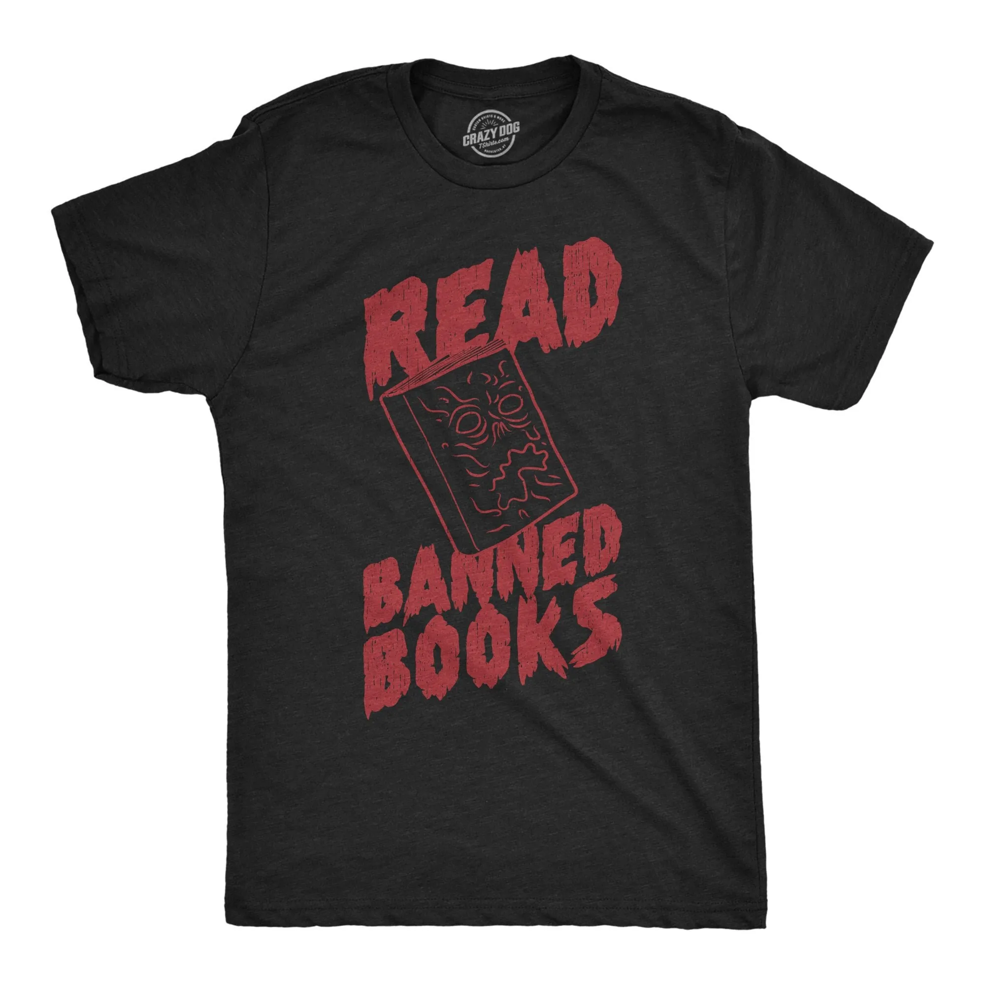 Read Banned Books I'M With The Book Lover S Reading Lovers Funny T Shirt Reader Demon Scary