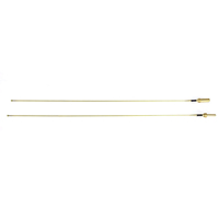 For Henglong 1/16 RC Tank Metal Receiving Antenna 22.5cm Length Big Hole&Small Hole Kit For 1/16 RC Tank 3889 German Leopard 2A6