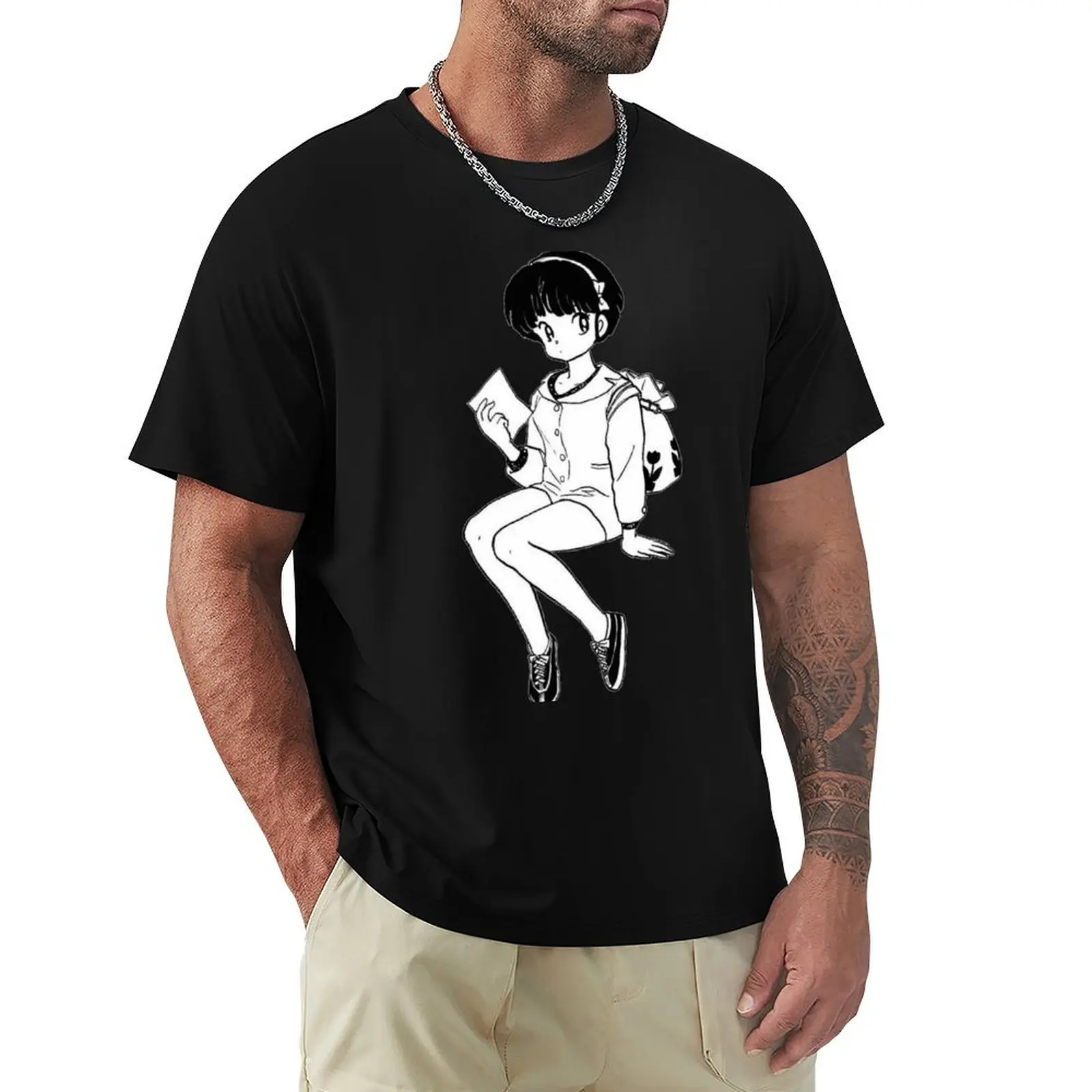 

Akane! T-Shirt Luxury man shirts graphic tee summer top man t shirt luxury clothes men