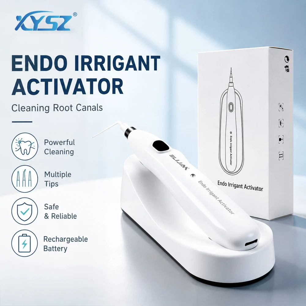 XYSZ Dental Sonic Activator Dentistry Endo Ultra Activator Vibration Cleaning Irregation Root Canals with 20 Tips Dentist Tools view 2