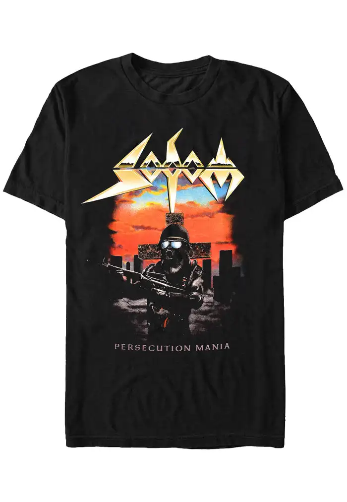Sodom - Persecution Mania - T-Shirt unisex cotton tee