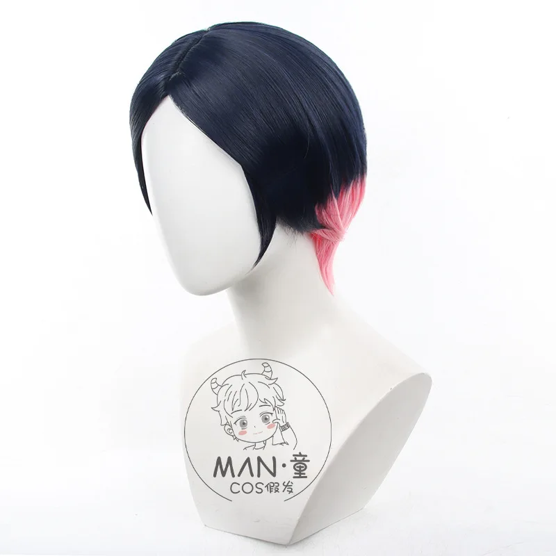 VALORANT クローブ コスプレウィッグ グラデーション ショートヘア 模擬頭皮 ハロウィン ギフト