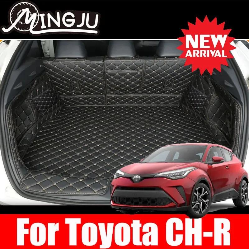 For Toyota C-HR CHR C HR 2017 2018 2019 2020 2021 Boot Tray Cargo Liner Rear Trunk Floor Mat Carpet  Cargo Tray Car Accessories