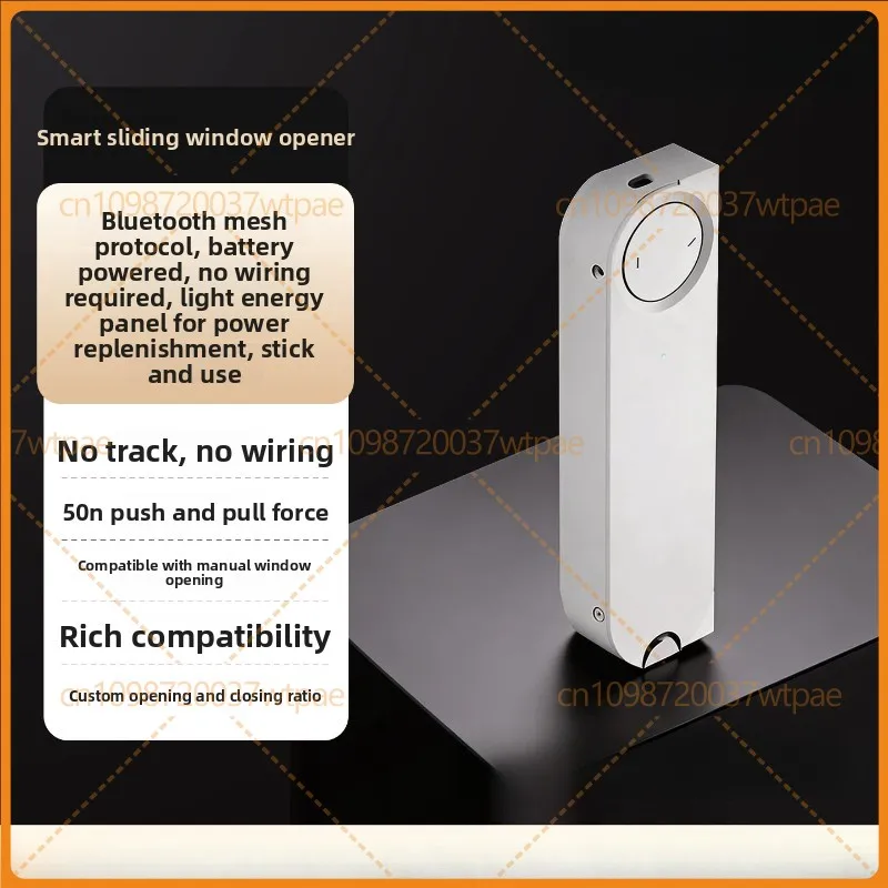 For linptech WD1 Upgraded Smart Electric Window Opener, Track‑Free Automatic Window Closer Support Mi‑Home APP Wireless Control
