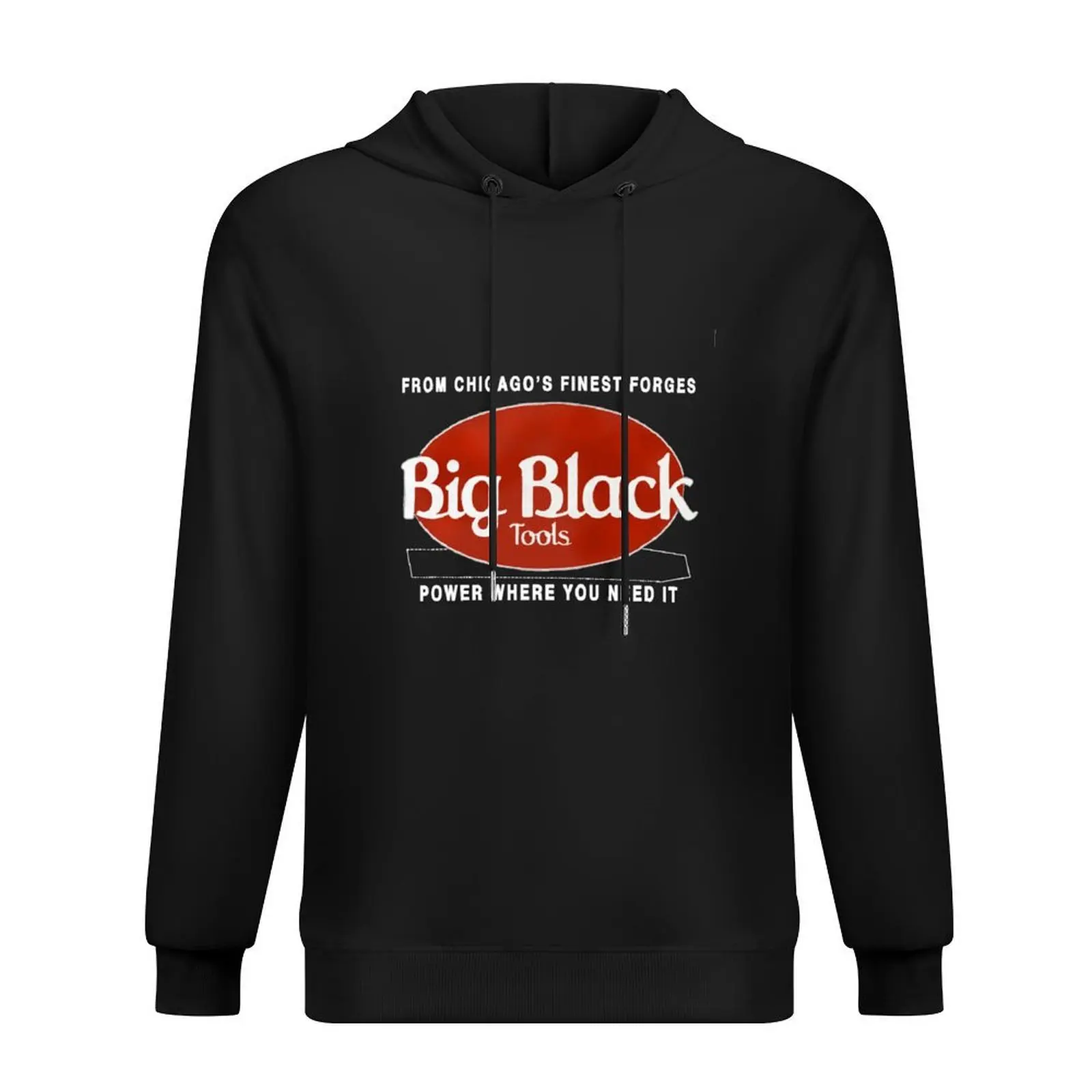 

Толстовка с капюшоном Big Black Power Tools for Albini Fans, мужской зимний свитер, корейская одежда, мужская толстовка, одежда в стиле аниме, толстовка с капюшоном