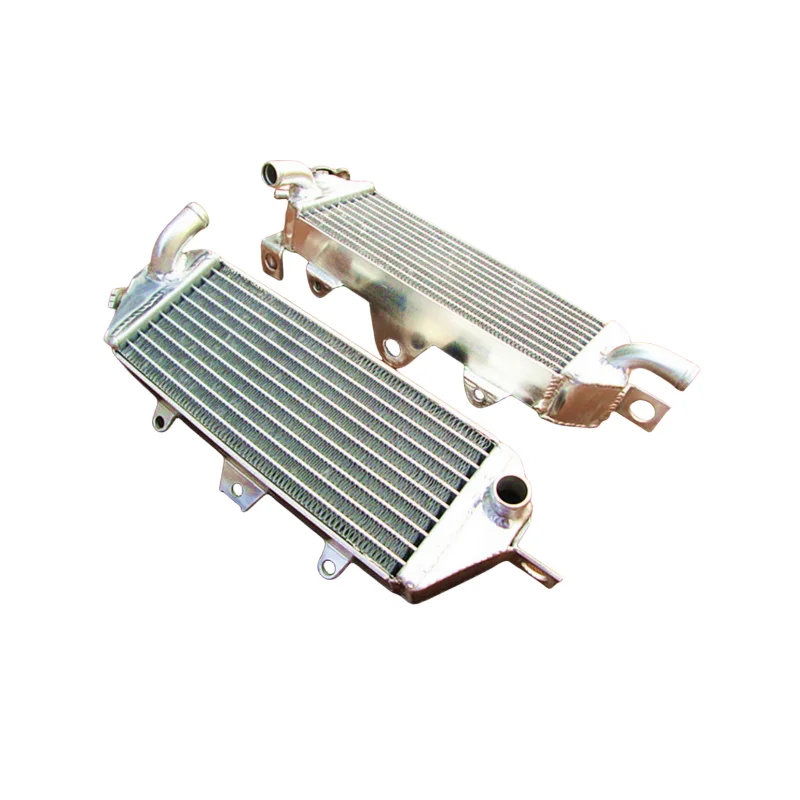 

NEW full For 1985 1986 Kawasaki KX250 KX 250 Aluminum Radiator Cooler Cooling Coolant