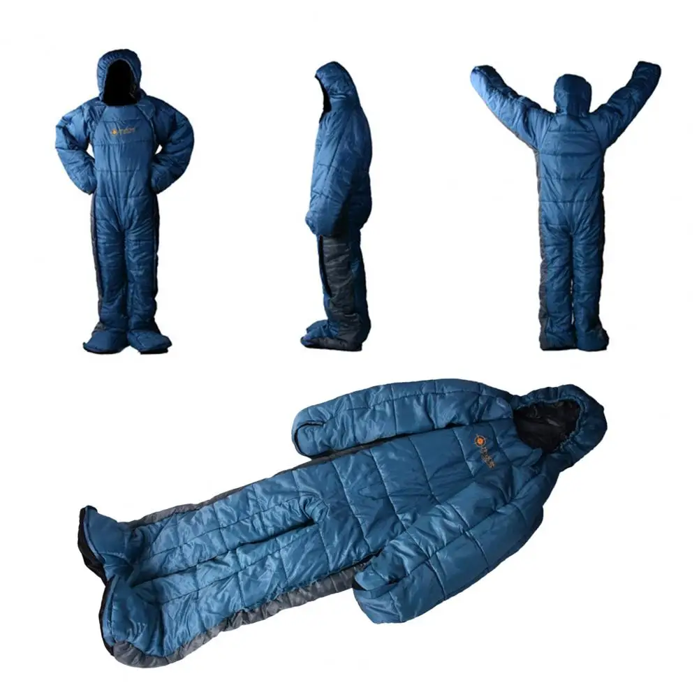 Universal Winter Sleeping Bag Camping Accessory Wear Resistant Accessory Humanoid Sleeping Bag No Stuffiness