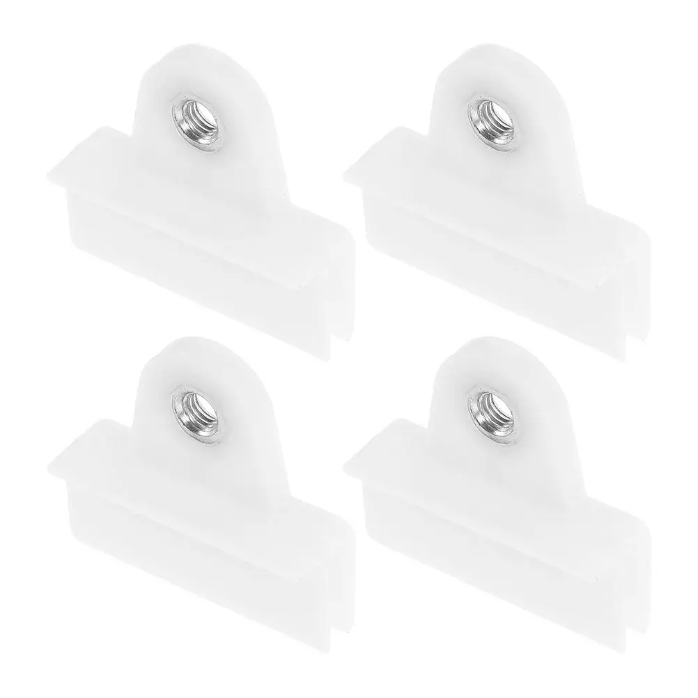 4Pcs Universal Plastic Glass Fixed Clips Set Strong Hold Car Window Side Skirt Retainers Easy Installation Anti-Loose Secure