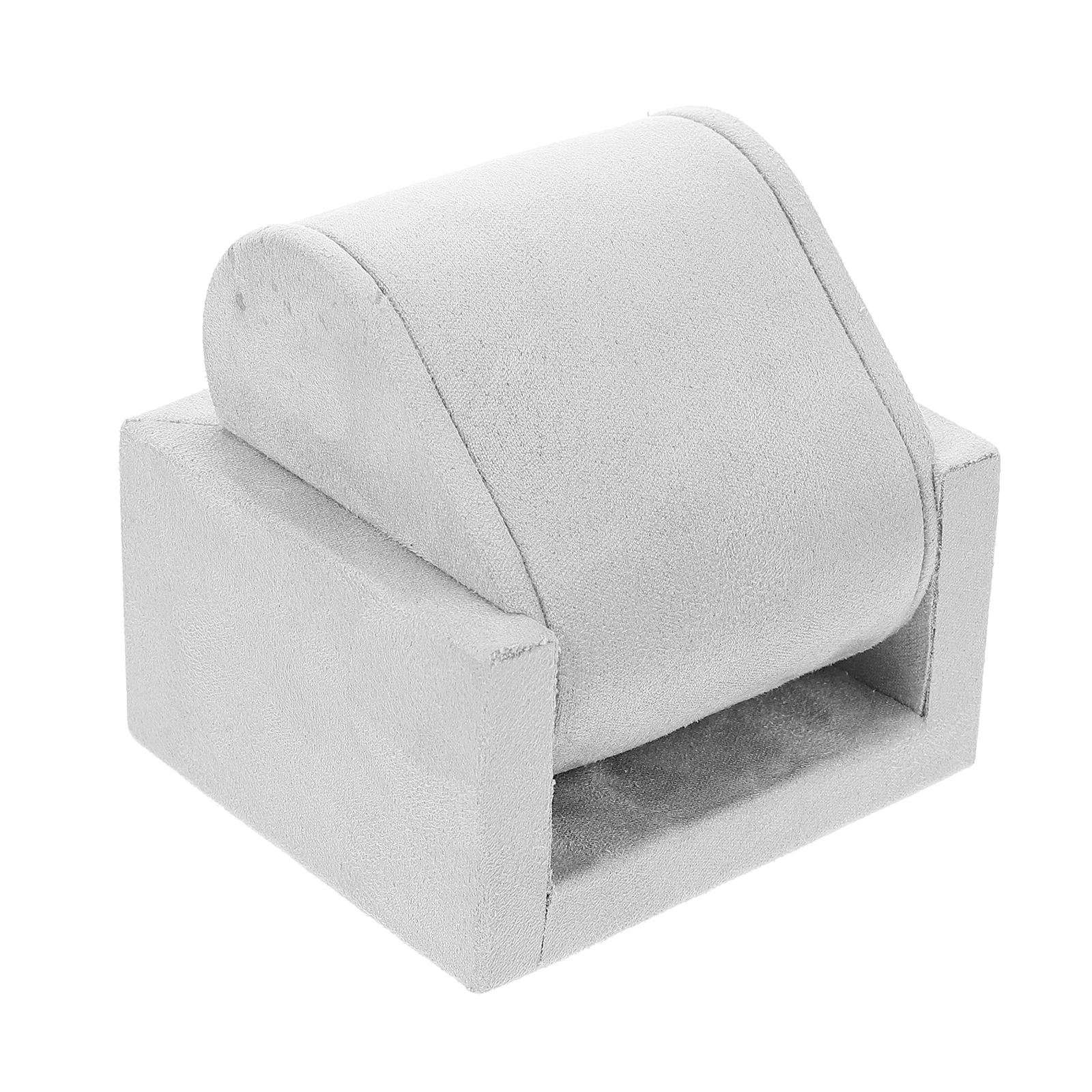 

Holder Stand Single Watch Stand Moveable ganizer Grey Showcase Watch Holder Base Travel Storage Box Tabletop Showcase