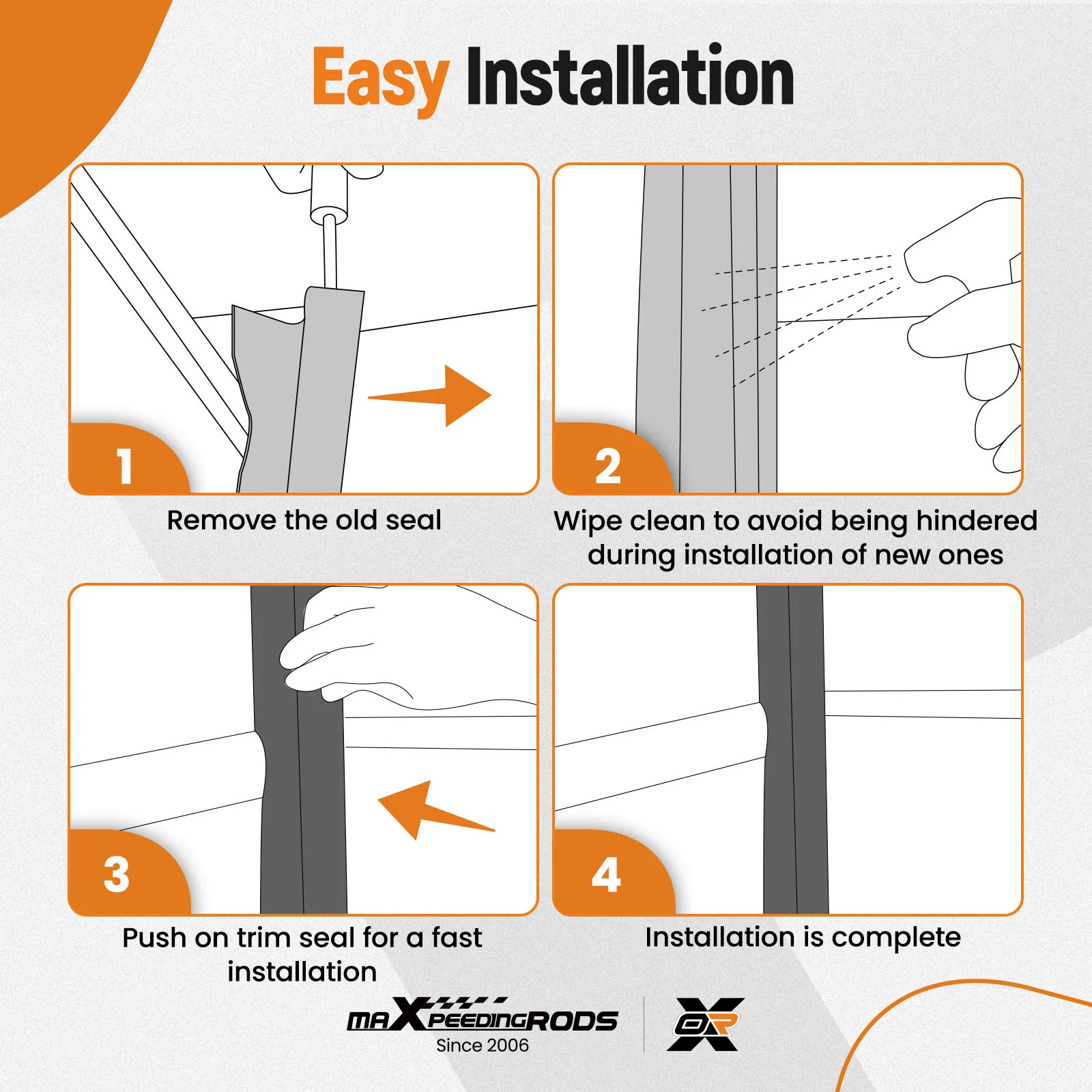 

Уплотнительная лента для выдвижной секции автодома (RV Camper Slideout) 018-341, 018-341EK, 1/2" x 2.75"