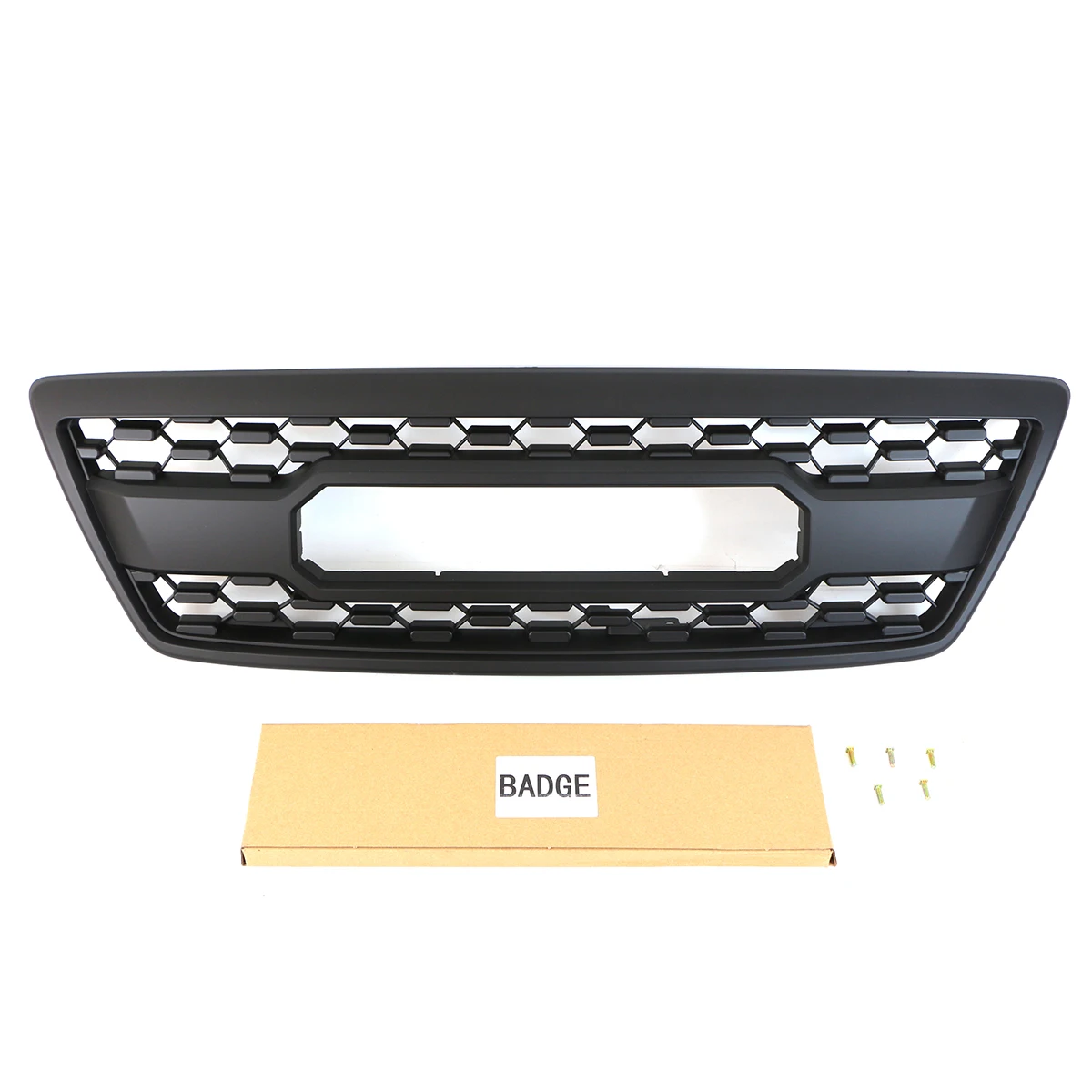 الشبكة الأمامية مع ضوء يناسب 2003-2007 لكزس LX470 LX570 شواية سباق سوداء #3