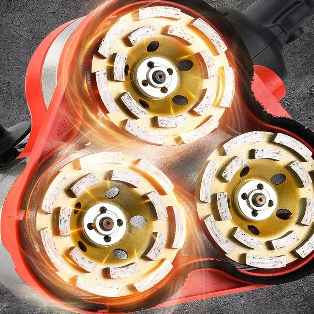 High Efficiency Diamond Terrazzo Machine Emery Curing Ground Grinding Machine Polishing Removal And Fefurbishment