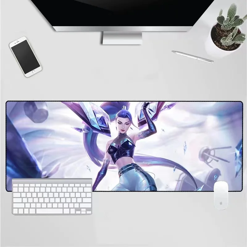 Overwatch Watch Pioneer Series Table Mats, Women's Anime Games, Large Office Keyboard, Mouse Pad, Male Computer Keyboard Pad