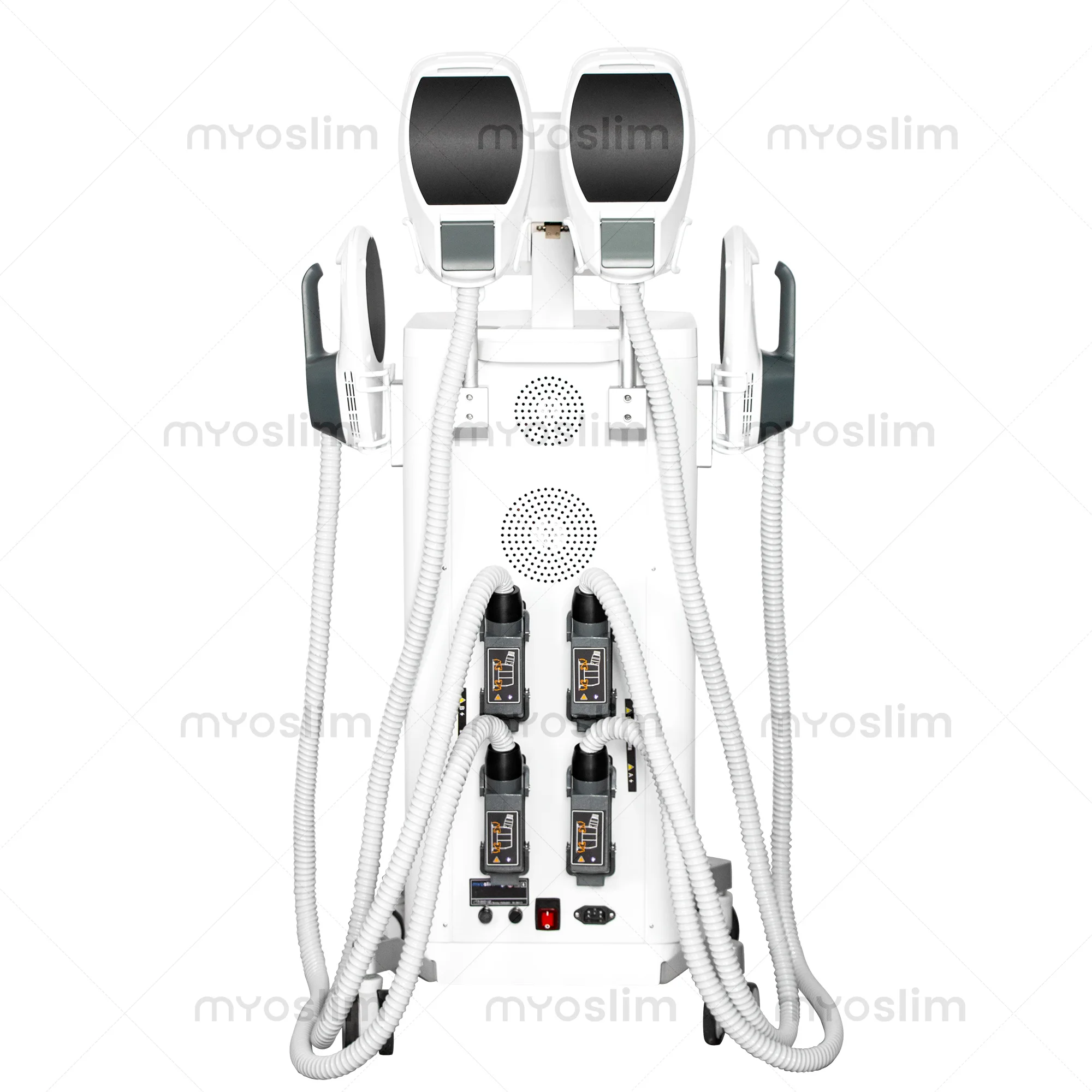 

MYOSLIM Muscle Instrument EMS Body Shaping Burns Fat Increases muscle Tightens Skin Electromagnetic Wave Body Sculpting Machine
