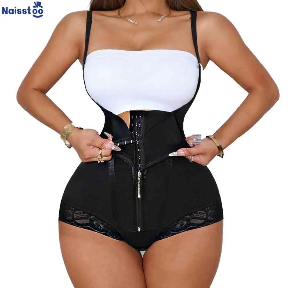 Naisstoo ملابس داخلية المشدات الكولومبية تقليل البطن التحكم مدرب خصر محدد شكل الجسم ارتداءها للتحكم في البطن #1
