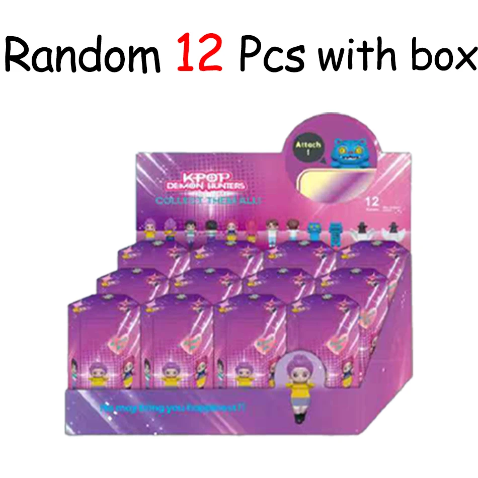 Nieuwe Kpop Demon Hunters Figuur Serie Blind Box Derpys Tiger Rumi Mira Zoey Sussy Beeldje Speelgoed Mini Decor Model Speelgoed Voor Fans Gift