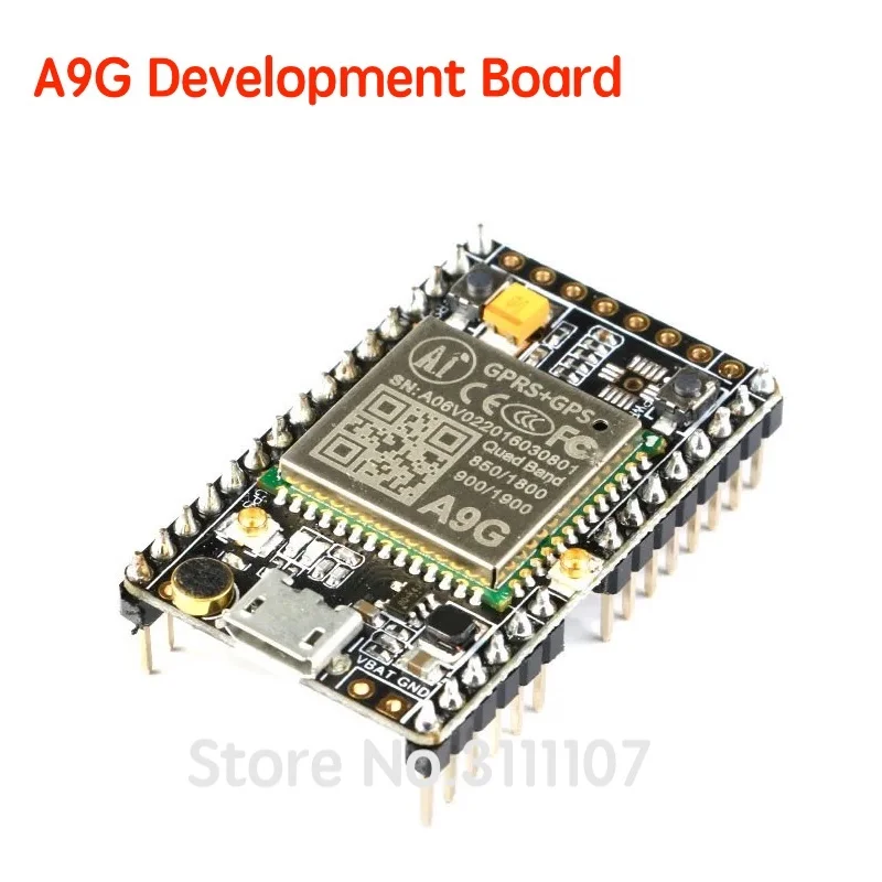 GPRS GPS Module A9G Development Board Voice SMS Communication Positioning Navigation with Antenna GSM