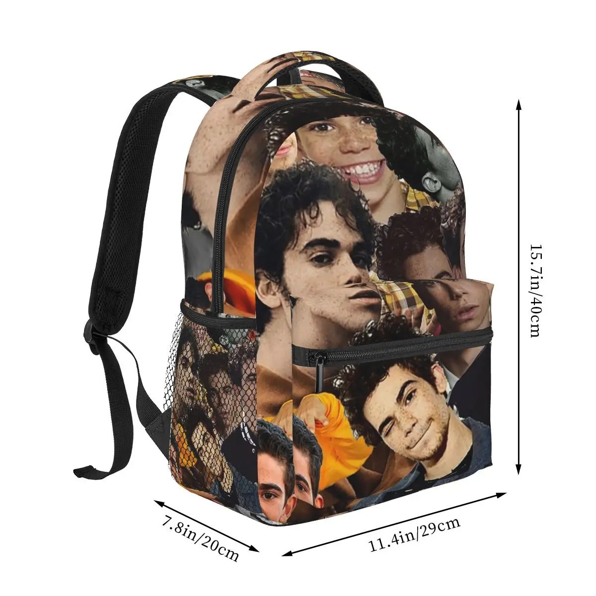 Cameron Boyce Collage Design 2019 Backpacks Boys Girls Bookbag Students School Bags Travel Rucksack Shoulder Bag Large Capacity