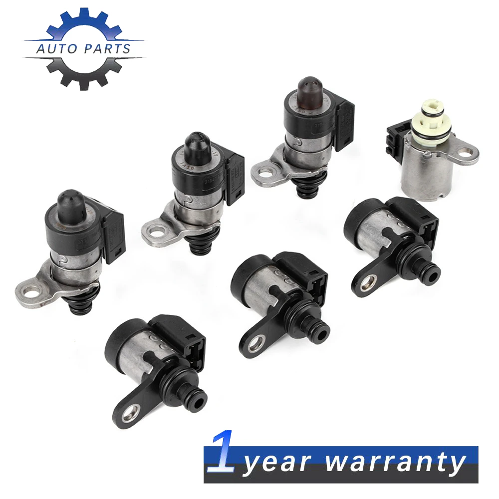 

7PCS RE5R05A Transmission Solenoid Kit 0260130030 0260130031 G7T23082 For Nissan Pathfinder Infiniti EX35 Q45 2002-2018