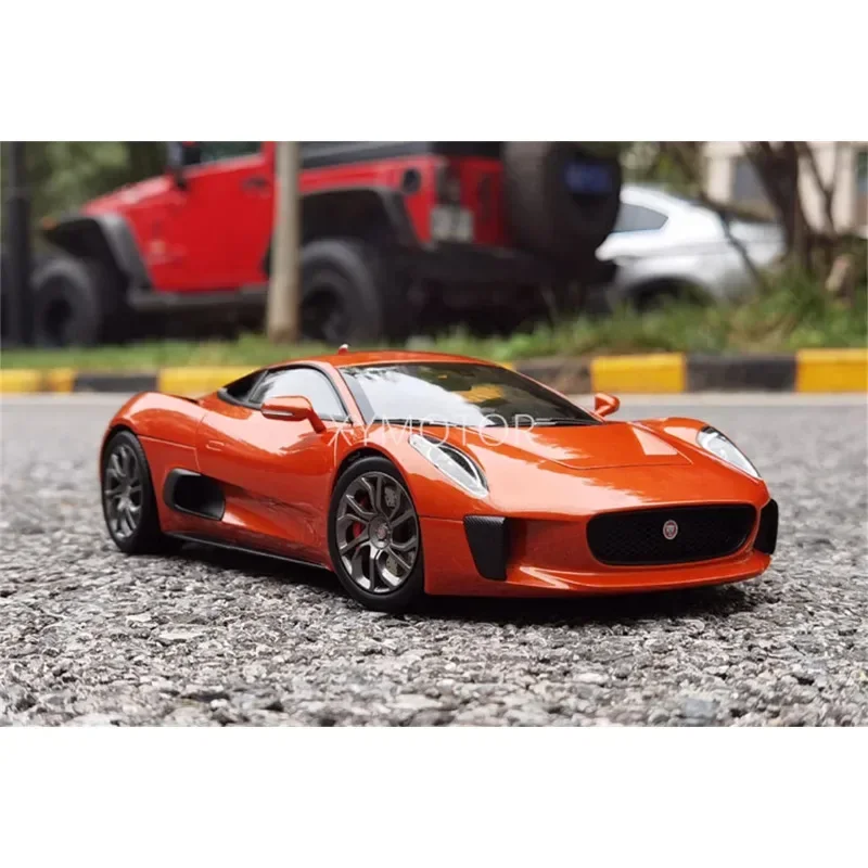 

1/18 Almost Real For Jaguar C-X75 2015 Metal Diecast Model Car Toys Birthday Gifts Hobby Orange Display Collection Ornaments