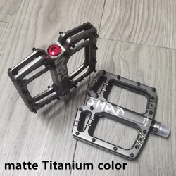 Mountain bicycle Pedals Aluminum Alloy Wide 3 Bearings Lubricated Pedals Cycling  anti slip pedal, road bike pedal