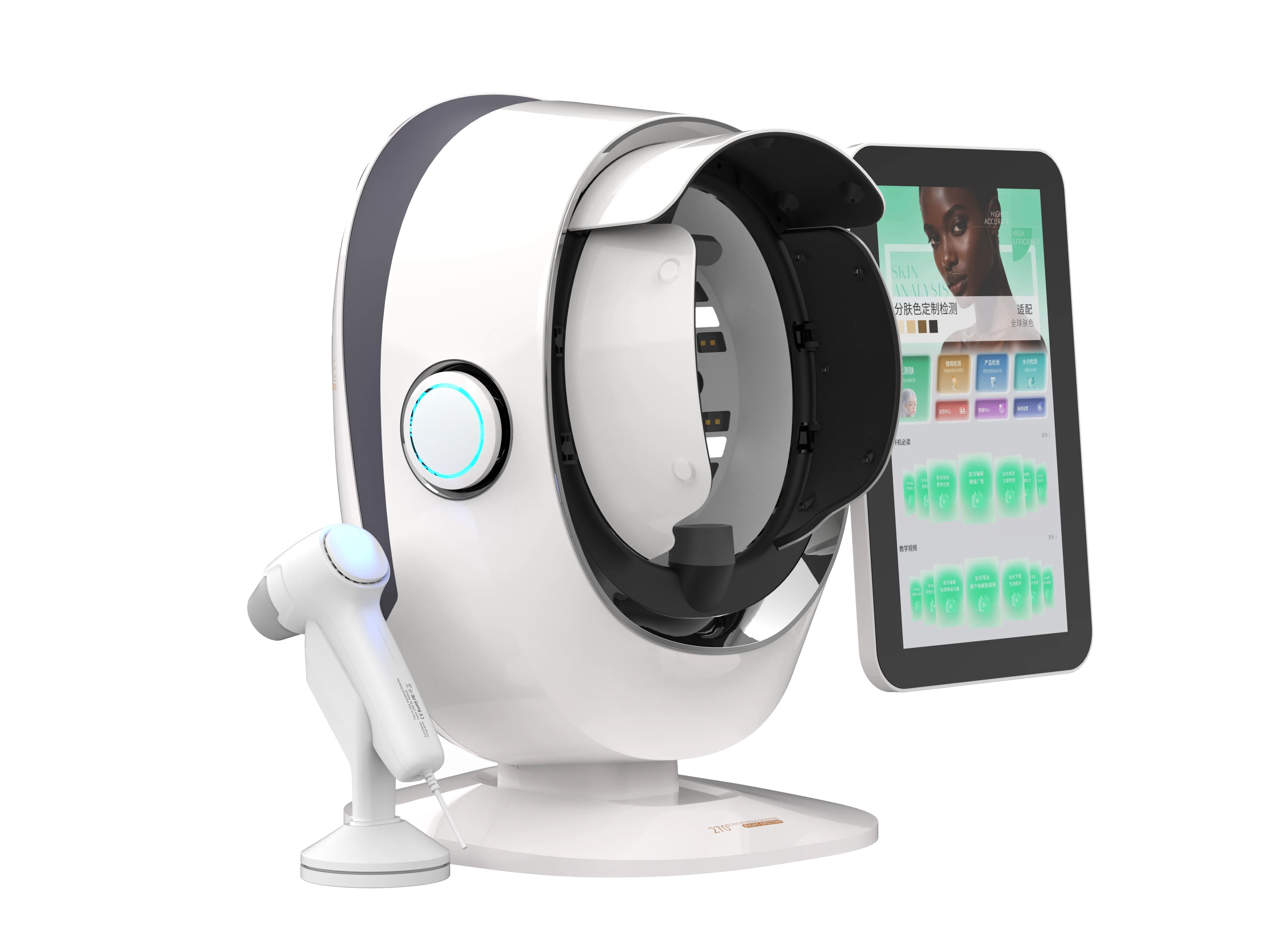 K57 3D Skin Condition Analyzing System High‑Definition 36MP Facial Detector Skin Moisture Check Machine For Spa Salon Use