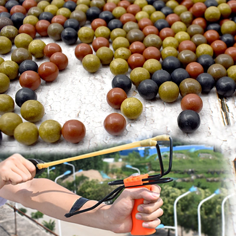 100pcs 멀티 컬러 8mm 안전 진흙 공 Sling - Outdoor Hunting Launcher 리뷰 및 가격
