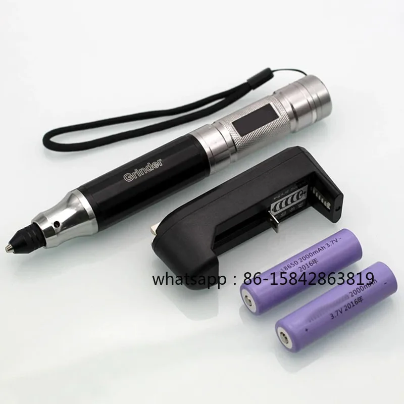 Micro Rechargeable Electric Grinder Lithium Carving Pen Cleaning Brush Hand Drill Polishing Tool