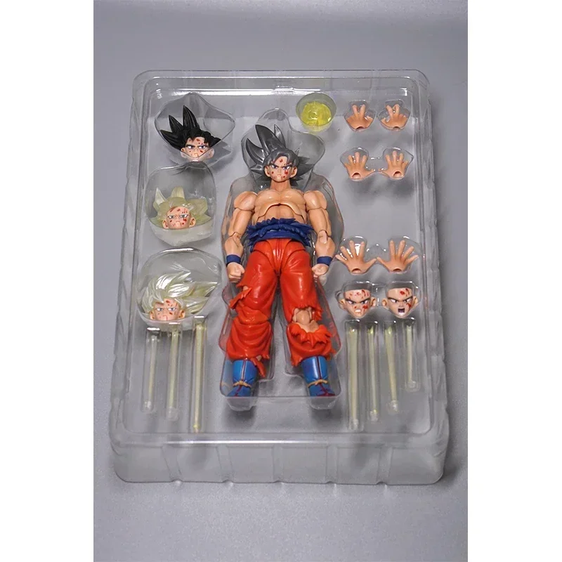 In Voorraad Black Hole Dragon Ball SHF Ultra Instinct Son Goku Toyotarou Anime Action Figure Beweegbare PVC Model Speelgoed Vakantie Geschenken