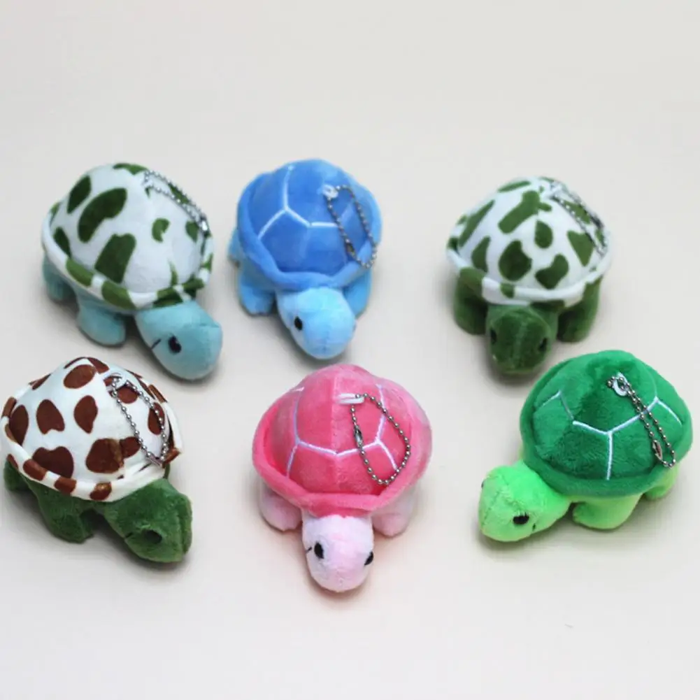 

Turtle Stuffed Doll Lovely Adorable Stuffed Plush Toy Keyring Car Bag Jewelry Multi-use Keychain Pendant Girl Toy Gifts