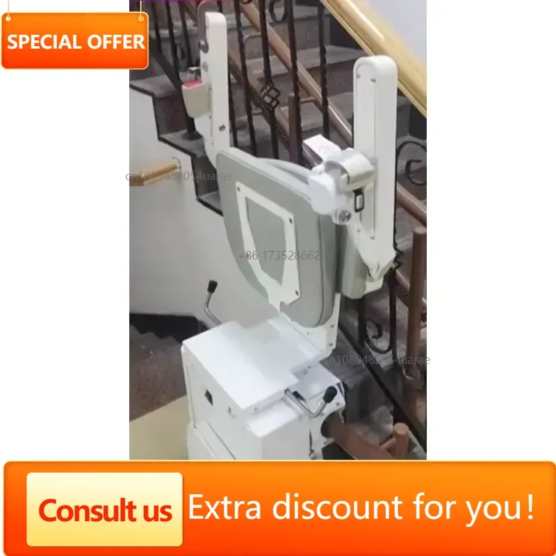 Electric Height Adjustable Transfer Seat With Stairway Auxiliary Support Frame Household Mobility Daily Aid Tool