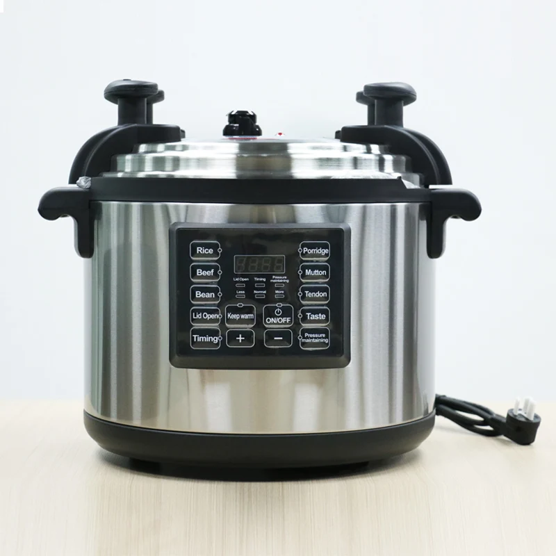 Professional Factory Smart Timeing Commercial Use Large Slow Cooker 15L 16L Stainless Steel Electric Pressure Cooker