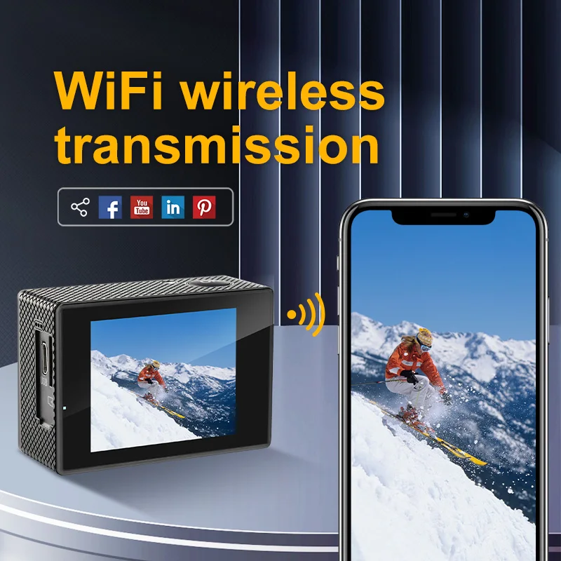 4K Action Camera WiFi 2.0