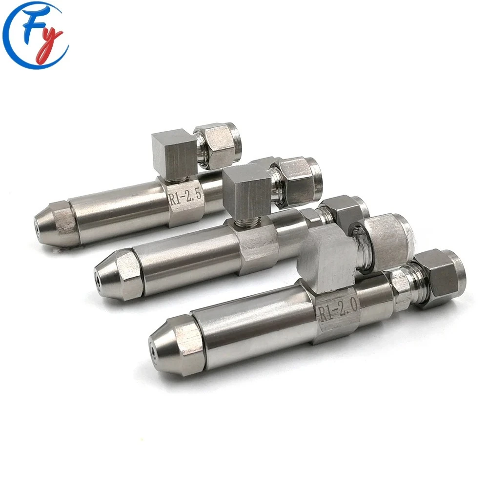 Air Atomizing Waste Oil Burner Nozzle Heavy Fuel Oil Misting Spray Combustion Nozzle for Waste Oil Burner