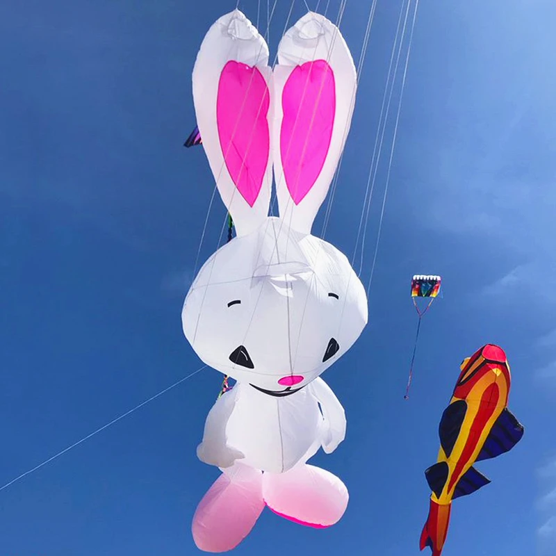 

Rabbit kite flying professional kite pendant inflatable kites traditional kite outdoor game kite flying toys Laser pointer fun