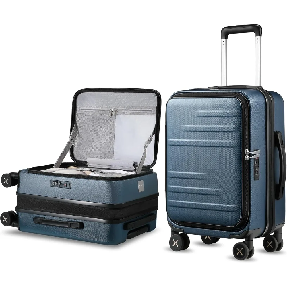 

Ручная кладь для путешествий с передним отверстием (синий, 19 дюймов, 27,2 л)